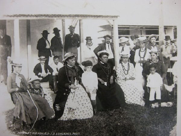 Kaiulani Liliuokalani and Poomaikelani at Mauna Loke ca. 1880s