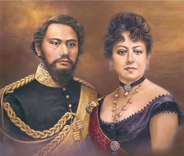 King Kamehameha IV and Queen Emma