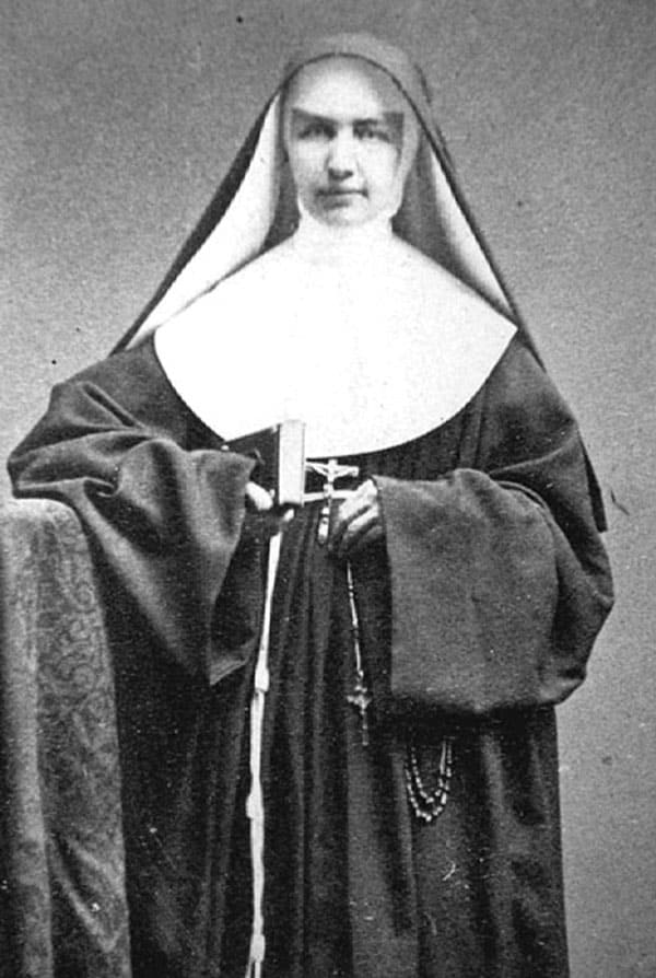 Mother Marianne Cope standing
