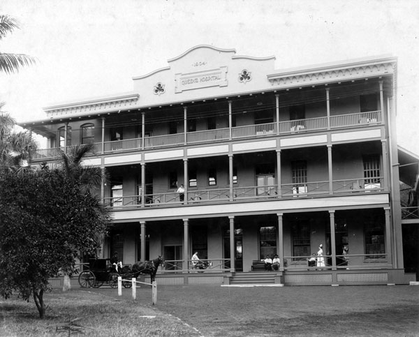Queens Hospital in 1905 PPWD 10 1.011