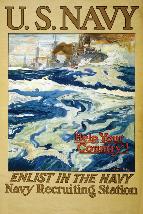Reuterdahl Navy recruitment poster 1