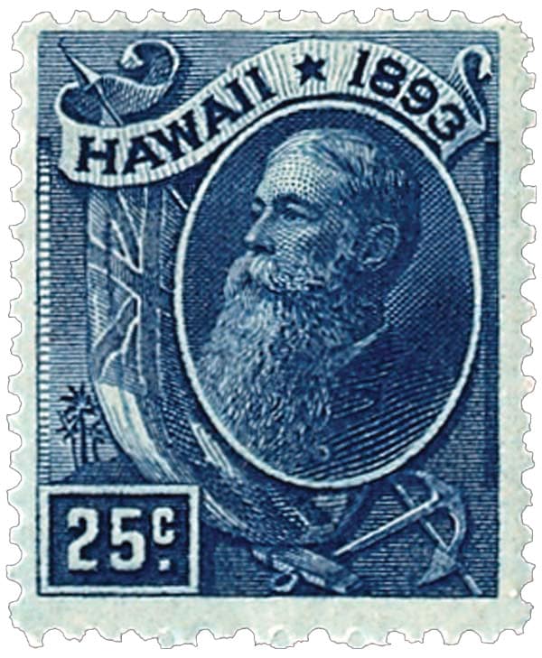 Stamp Hawaii 1893 Dole Sc79